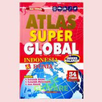 ATLAS Super Lengkap Indonesia 7 Dunia  edisi Terbaru