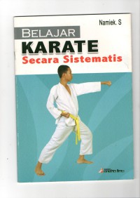 Belajar Karate Secara Sistematis